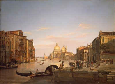 Het Grote Kanaal in Venetië, door Francesco Vervloet door François Vervloet