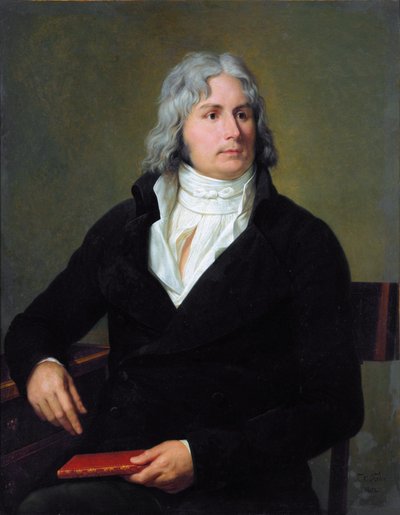 Portret van Louis-François Bertin door Francois-Xavier Fabre