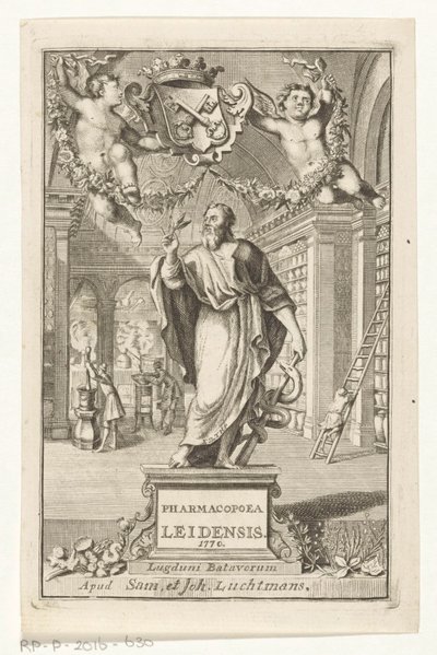 Asclepius door François van Bleyswijck