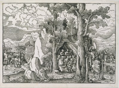 Scènes uit het leven van Sint Jan de Doper, ca. 1522 door Frans Crabbe van Espleghem