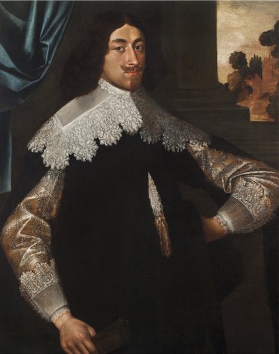 Portret van Eugène de Berghes, Graaf van Grimbergen door Frans Denys