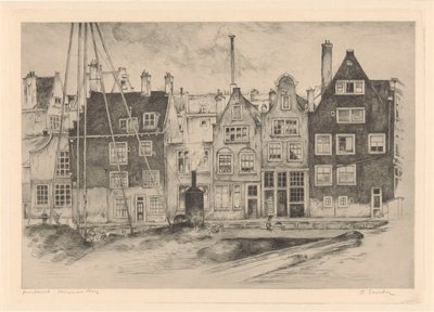 Vliegende steeg door Frans Everbag (signed by artist)