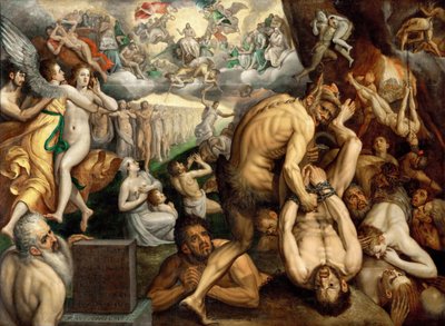 Het Laatste Oordeel door Frans Floris