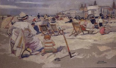 Een dag aan zee door Frans Gaillard