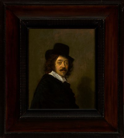 Frans Hals, zelfportret, kopie door Frans Hals