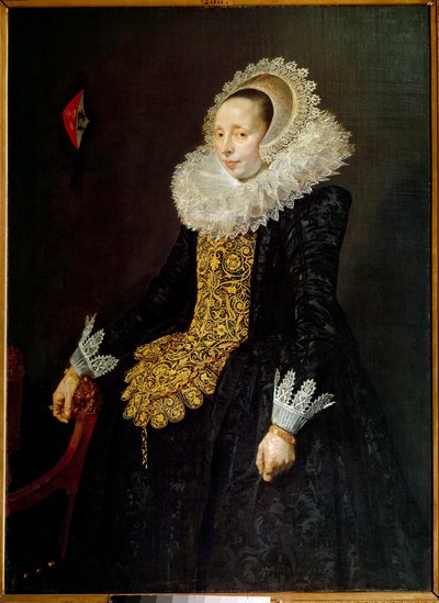 Portret van Catherine Both van der Eem, derde vrouw van Paulus van Beresteyn door Frans Hals