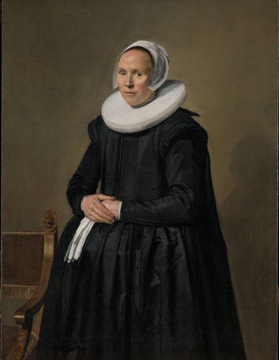 Portret van Feyntje van Steenkiste (1603/04-1640) door Frans Hals