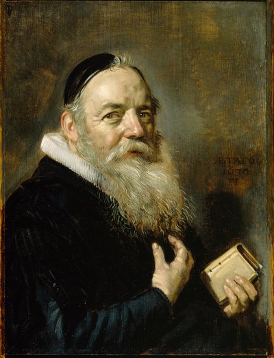 Portret van Hendrik Swalmius, 1639 door Frans Hals
