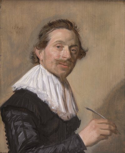 Portret van Jean de la Chambre op 33-jarige leeftijd door Frans Hals