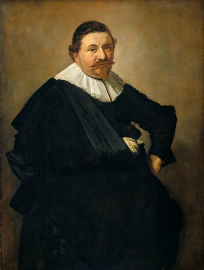 Portret van Lucas de Clercq door Frans Hals