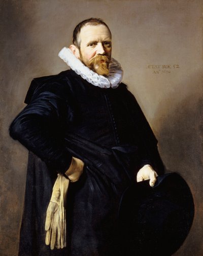 Portret van een Heer door Frans Hals