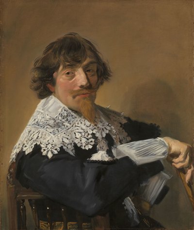 Portret van een Man door Frans Hals