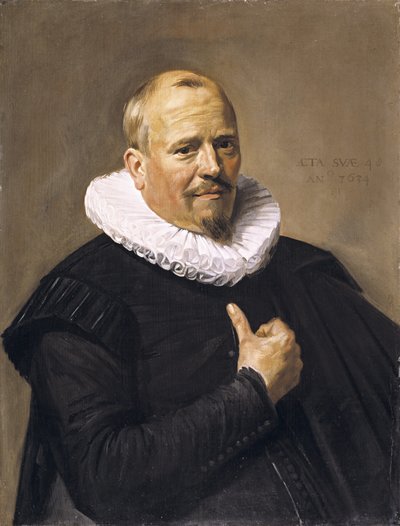 Portret van een man, 1634 door Frans Hals