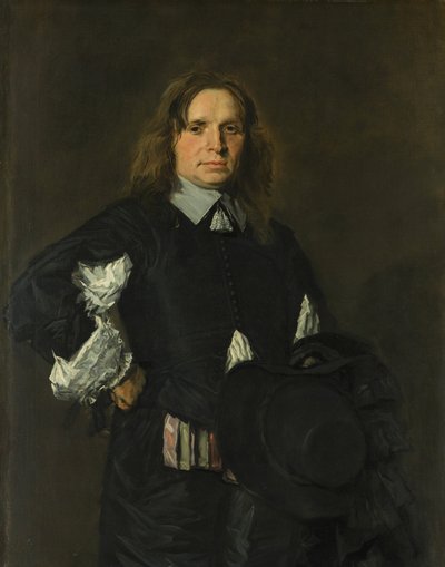 Portret van een man door Frans Hals