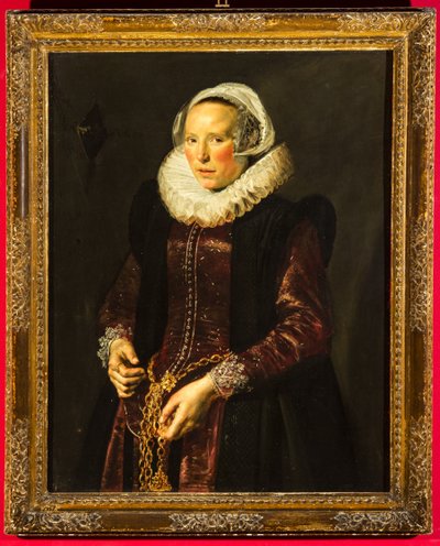 Portret van een vrouw, c.1611 door Frans Hals