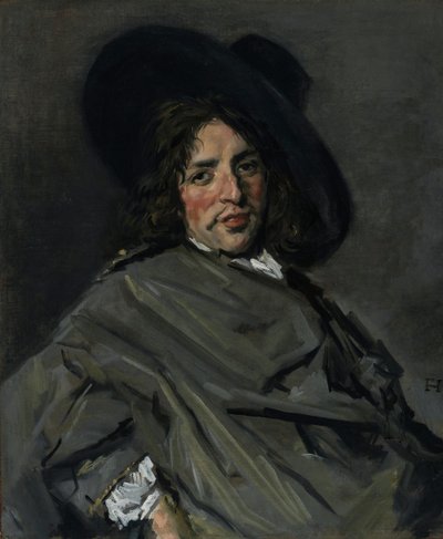 Portret van een Onbekende Man, 1660-63 door Frans Hals