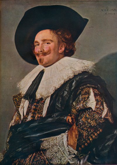 De Lachende Kavalier, 1624, 1943 door Frans Hals