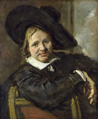 De man met de slappe hoed door Frans Hals