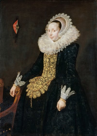 Portret van Catharina Both van der Eem door Frans Hals after .