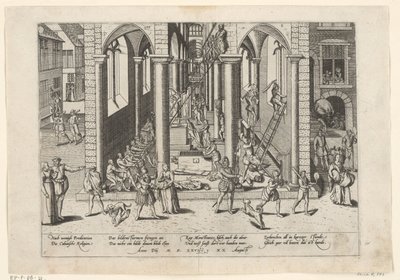 Beeldenstorm, 1566 door Frans Hogenberg