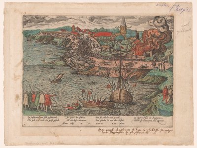Slag bij Oosterweel, 1567 door Frans Hogenberg