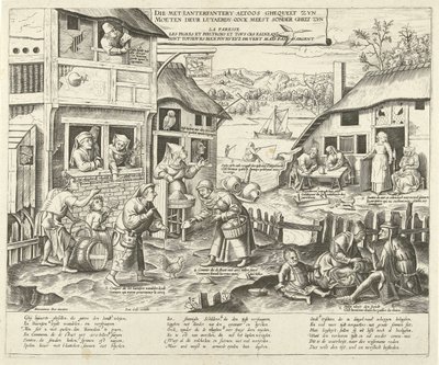 Luiaards door Frans Huys