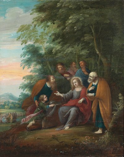 Scènes uit het Leven van Christus en Zijn Leer door Frans III (attr. to) Francken