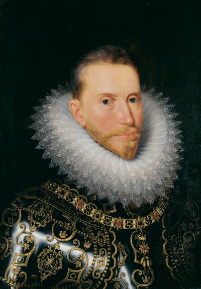 Aartshertog Albrecht door Frans II (after) Pourbus