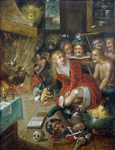 De heksenkeuken door Frans II Francken