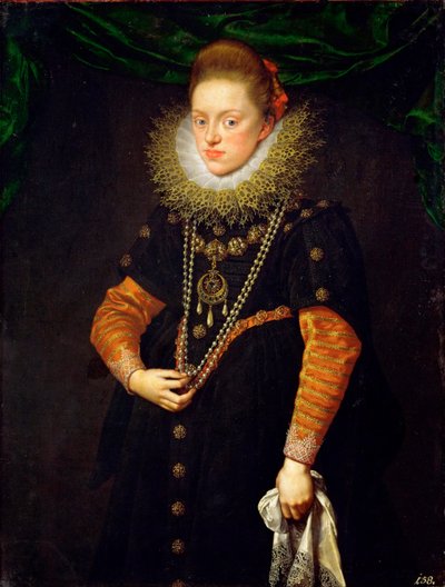Portret van Constance van Oostenrijk, koningin van Polen door Frans II Pourbus