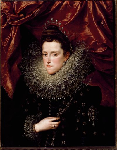 Portret van Eleonore de Medicis, prinses van Toscane door Frans II Pourbus