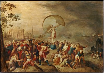 Allegorie van fortuin ... door Frans II the Younger Francken