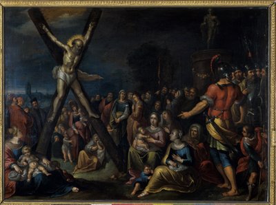 St. Andreas aan het Kruis door Frans II the Younger Francken