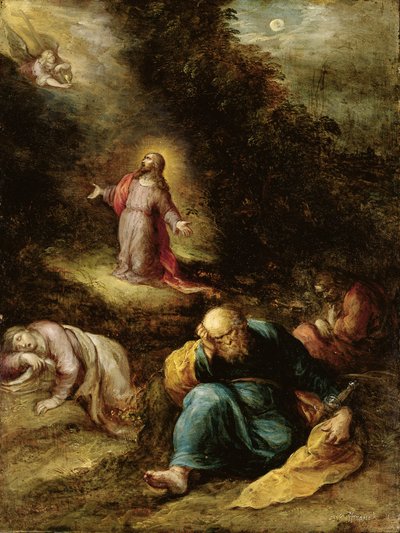 De Agonie in de Tuin door Frans II the Younger Francken