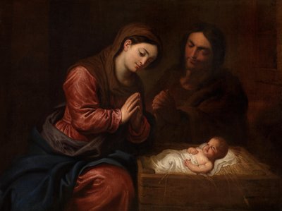De geboorte van Christus door Frans II the Younger Francken