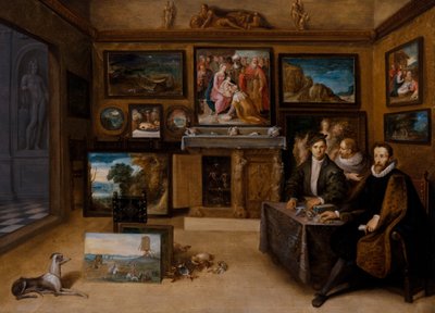 Het interieur van een verzamelaar