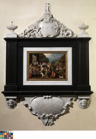 De Zeven Werken van Barmhartigheid door Frans II the Younger Francken