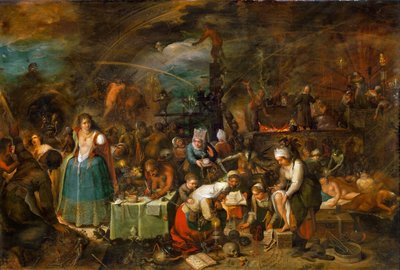 Onbekend beeld door Frans II the Younger Francken