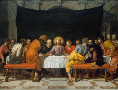 Het laatste avondmaal. 1618 door Frans Pourbus the Younger