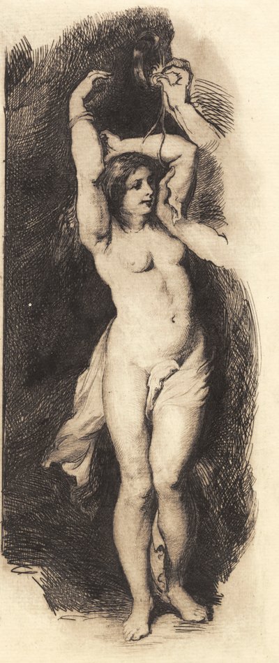 Andromeda, naar Rubens door Frans Schwartz