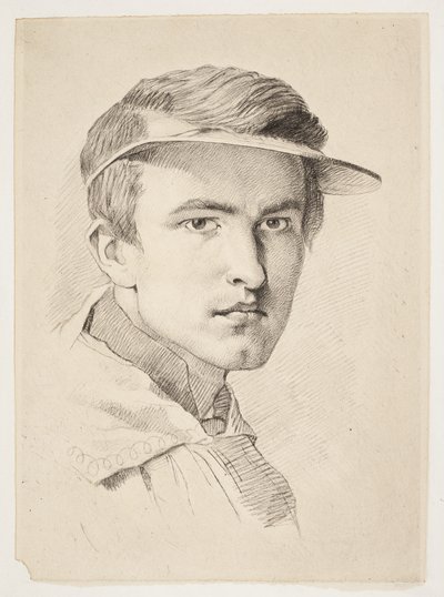 Portret van J. Th. Lundbye door Frans Schwartz
