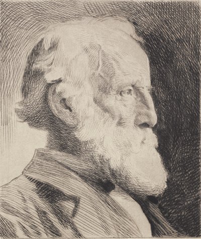 Portret van Johan Daniel Herholdt door Frans Schwartz
