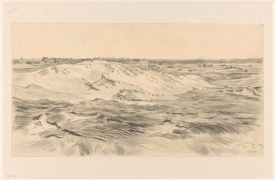 De Witte Bergen te Laren door Frans Alexander Evert Lodewijk Smissaert