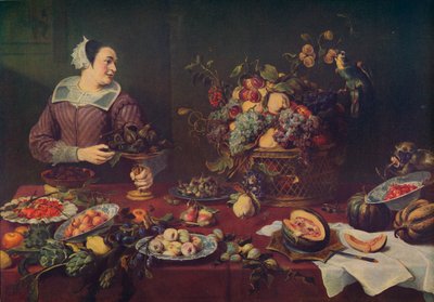 La Vendedora De Frutas, 1636 door Frans Snyders or Snijders