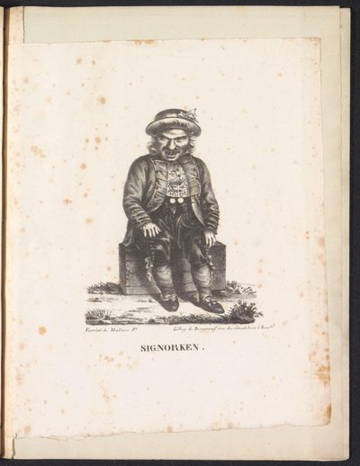 Sinjoorke, 1825 door Frans Vervloet