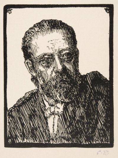 Portret van Bedrich Smetana 1824-1884 door Frantisek Bilek