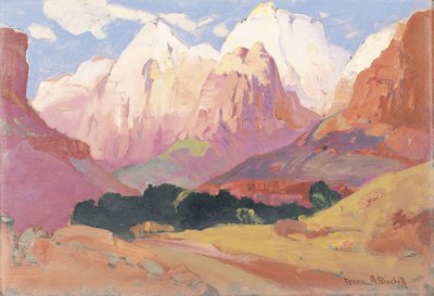 Grand Tetons door Franz A. Bischoff