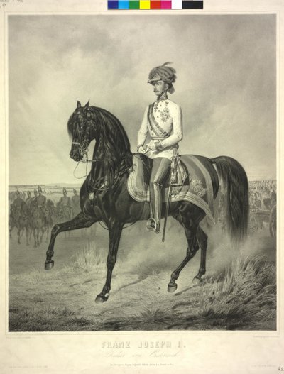 Keizer van Oostenrijk Franz Joseph I door Franz Adam