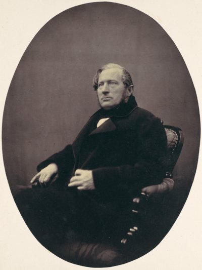 [Man zittend in fauteuil] door Franz Antoine