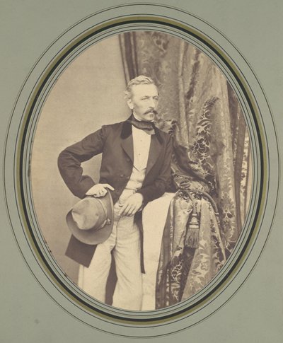 Mathias Höusermann, 1850s-60s door Franz Antoine